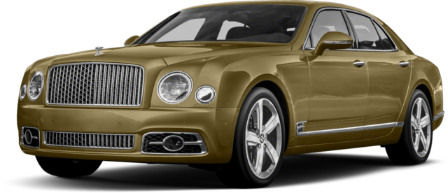 Speed 2018 Bentley Mulsanne Sedan Speed - Bentley Mulsanne 2018 Png (640x276), Png Download