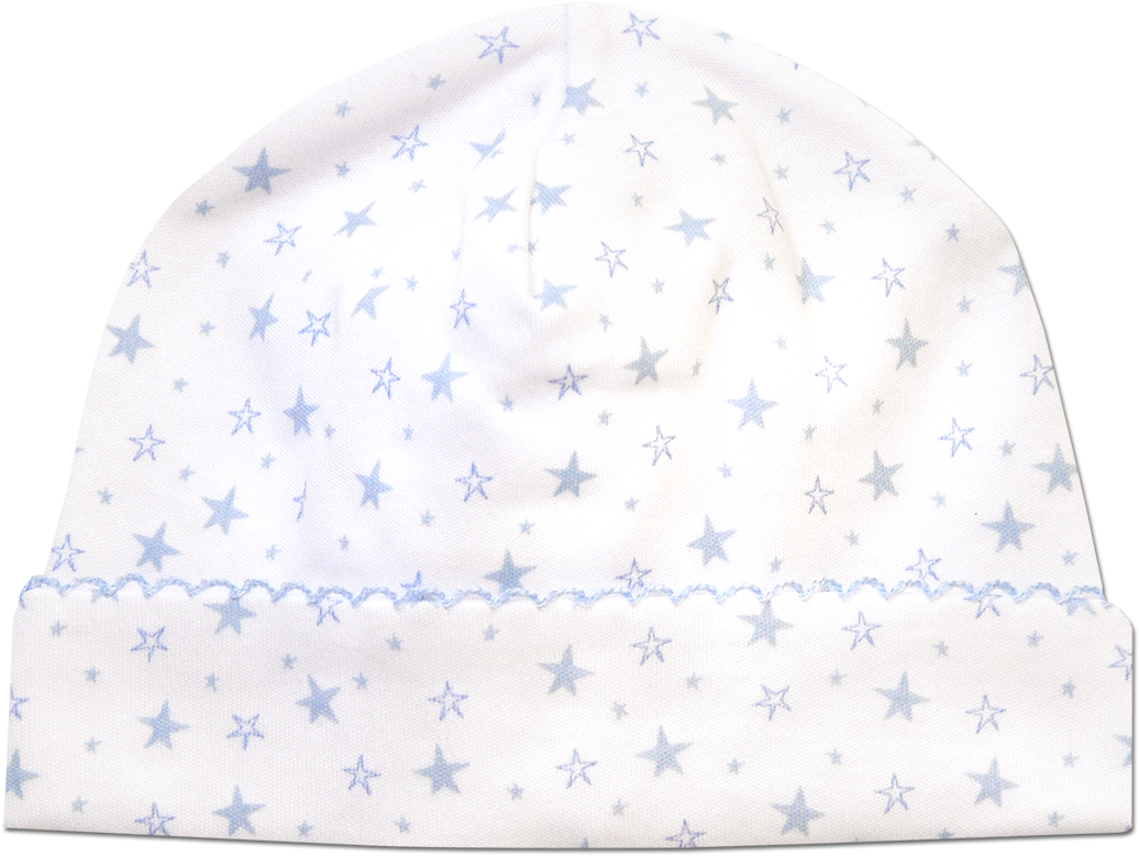Blue Stars Hat - Beanie (1280x1280), Png Download