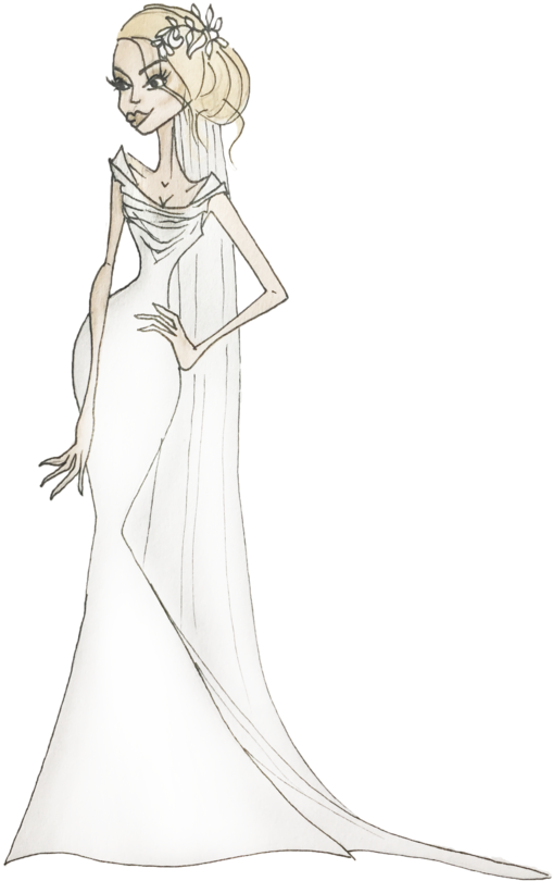 Are You A Kim Kardashian Or An Audrey Hepburn - Sketch (750x1000), Png Download