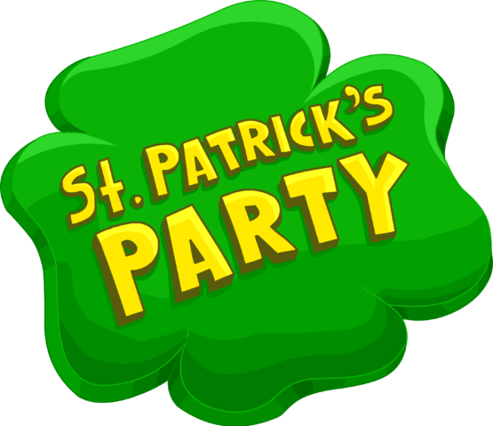 St Patrick's Day - St Patricks Day Party Clipart (555x479), Png Download