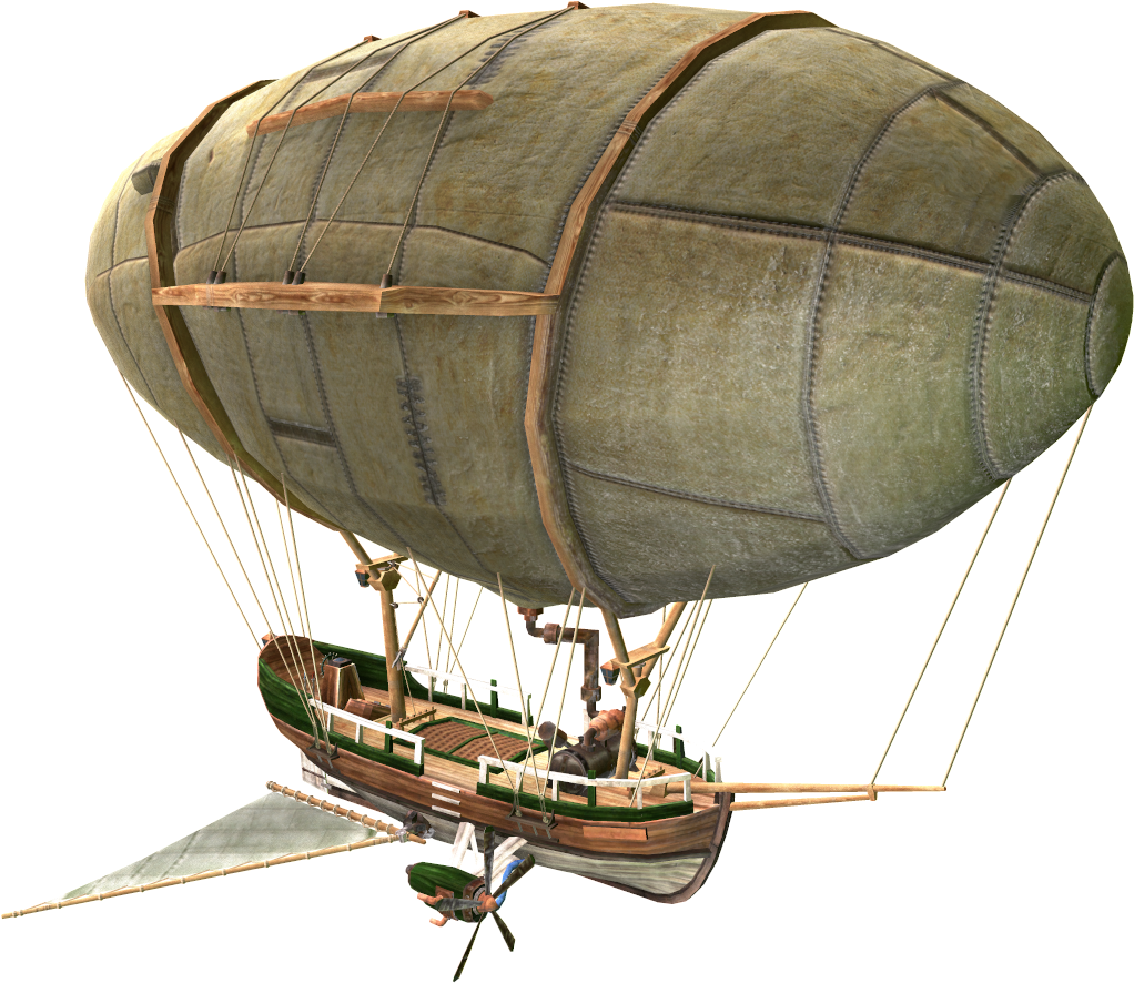 Clip Community Guide Ships Airships A Light Enginefree - Balloon (1920x1080), Png Download