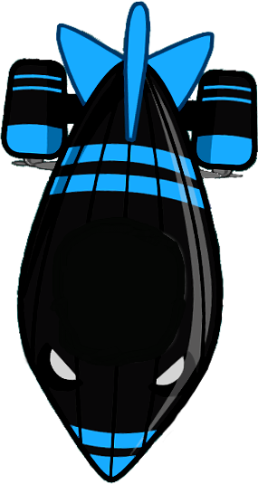Blimp - Surfing (285x535), Png Download