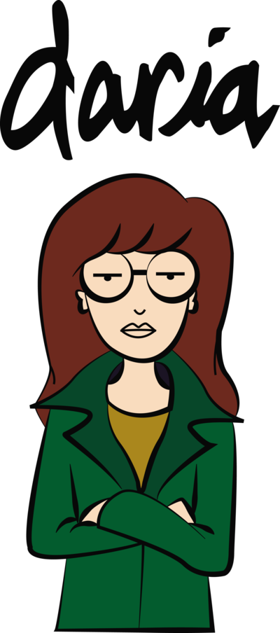 Daria Image - Daria Mtv (400x904), Png Download