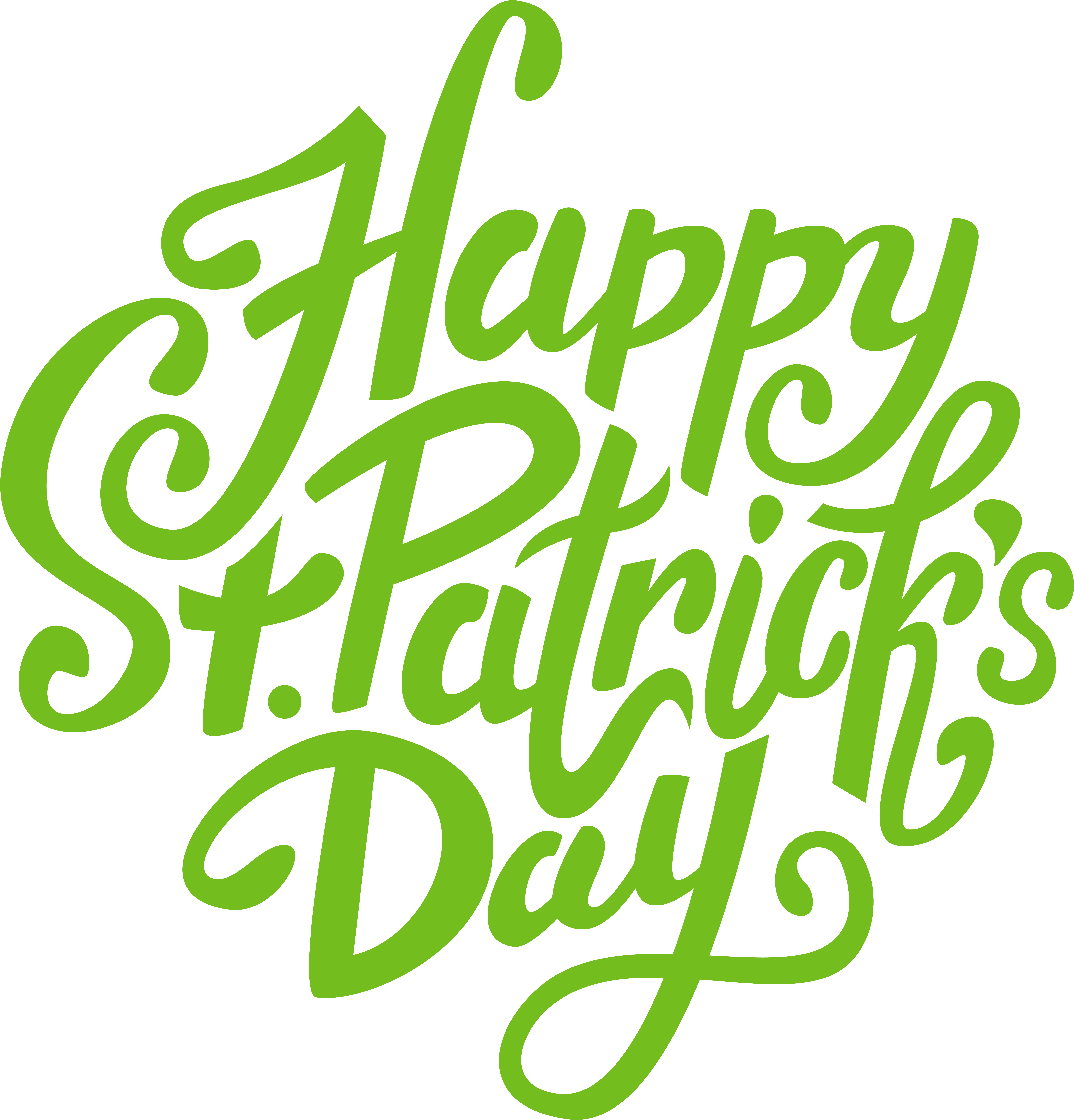 St Patricks Day Png (7672x8000), Png Download