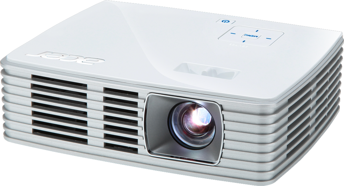 Projector Png Clipart - Acer K135i (1115x605), Png Download