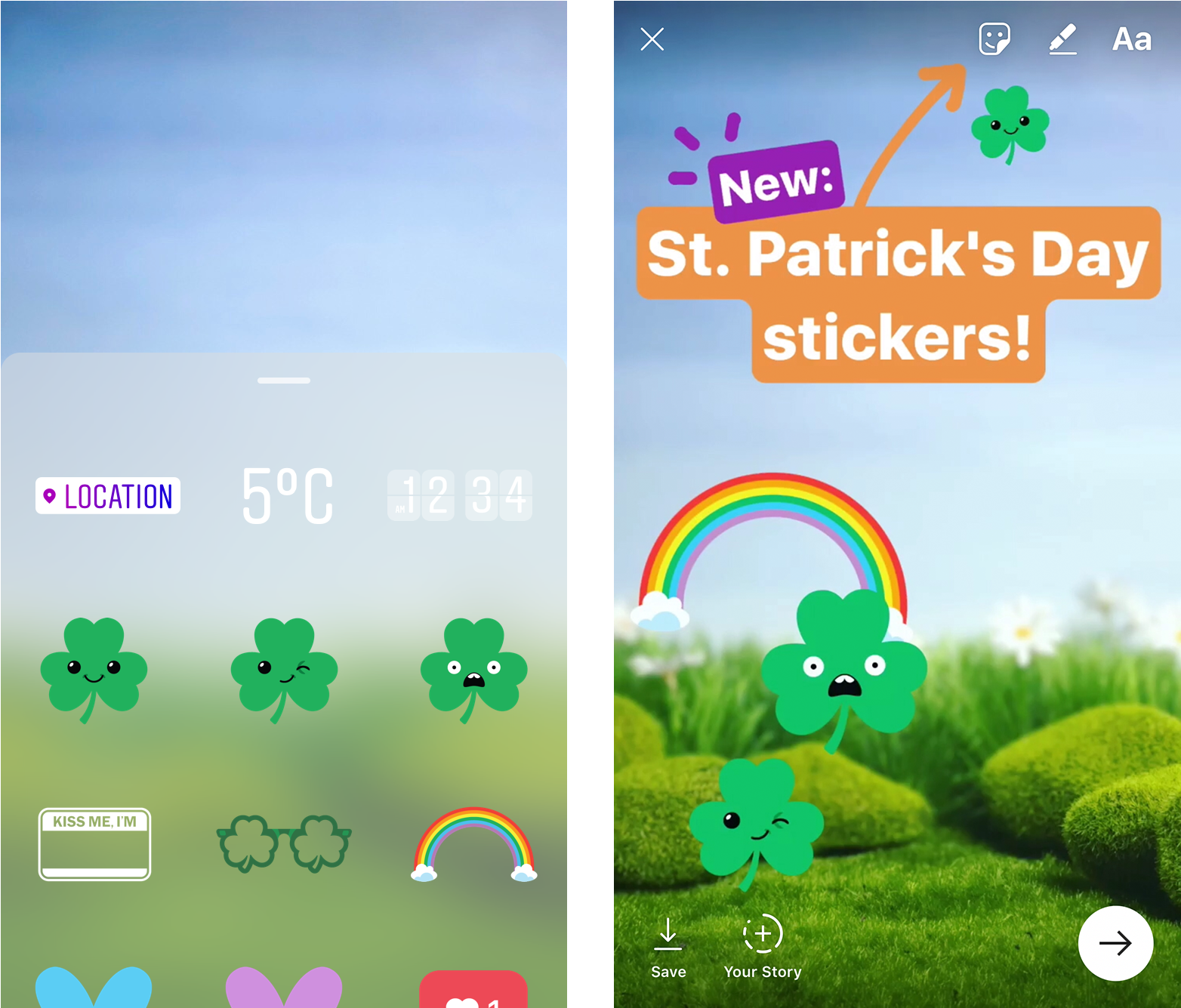 Share This - - Instagram Stories Design Stickers (1687x1458), Png Download