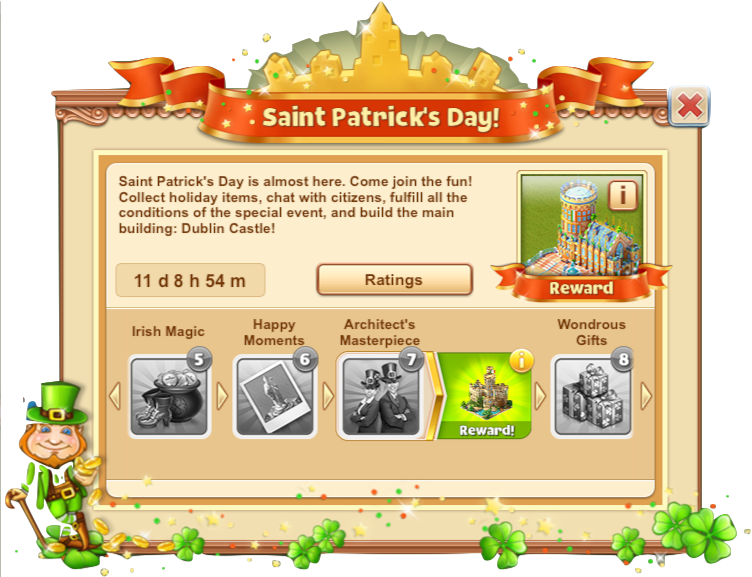 St Patricksday - Saint Patrick's Day (752x577), Png Download