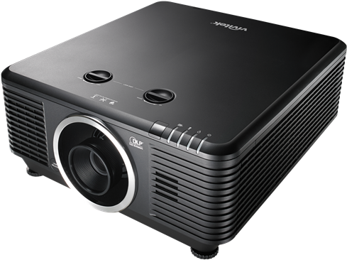 Vivitek Du7090z Bk Left Hero - Vivitek Du7090z (560x445), Png Download