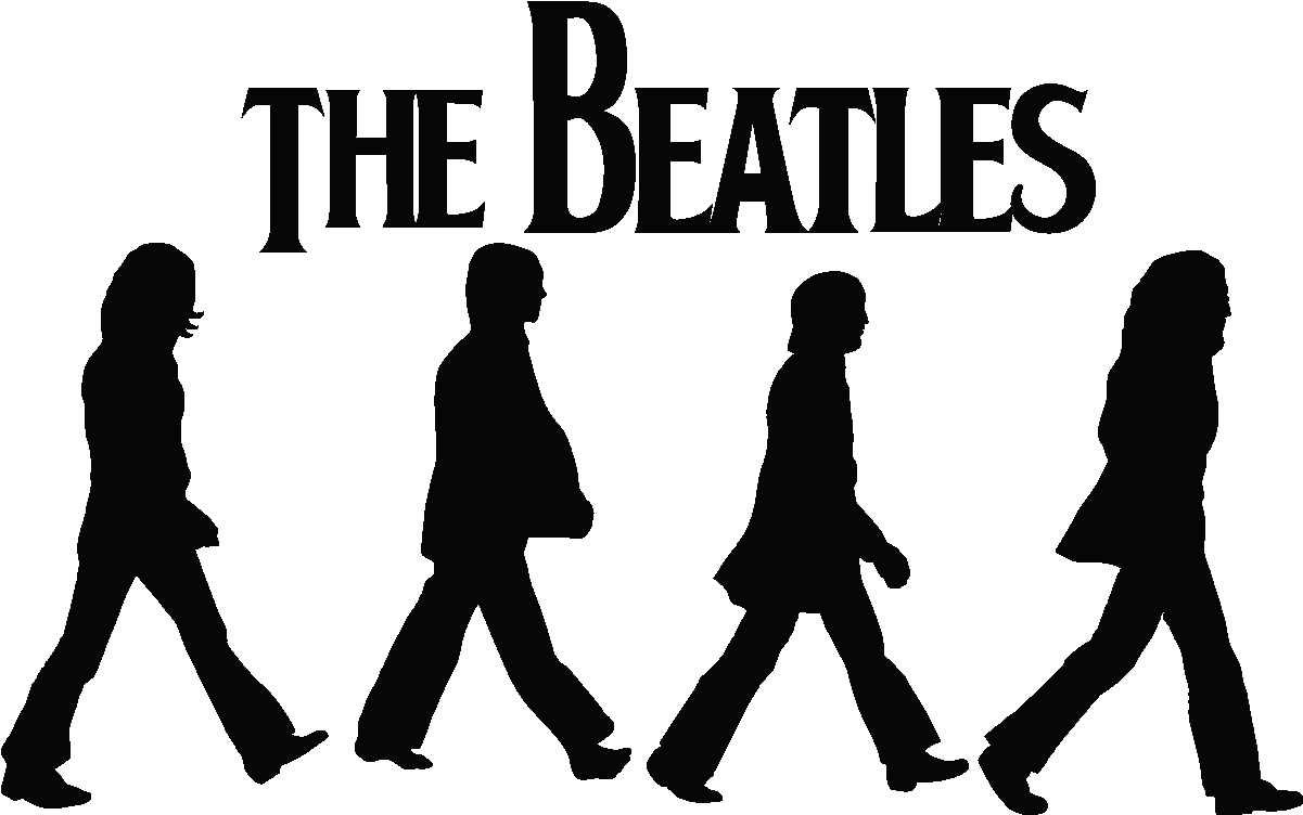 Download - Beatles Abbey Road Logo (1200x1200), Png Download