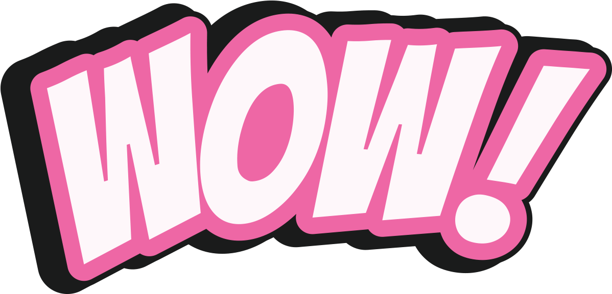 Download Cool New Backgrounds - Wow Sticker Transparent Background - HD ...