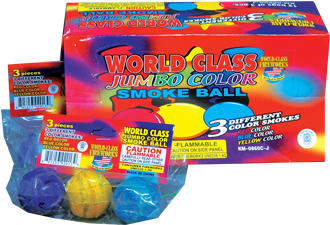 Jumbo Color Smoke Balls Box - Fireworks Smoke Balls (400x400), Png Download