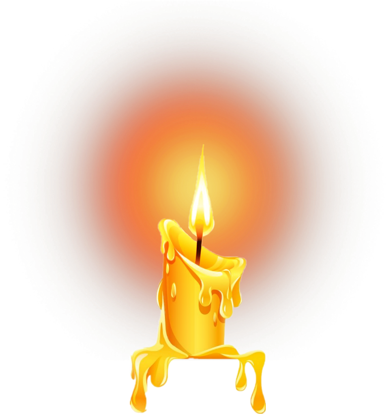 Candle Light Fire Nila Ⓒ - Flame (1024x1024), Png Download