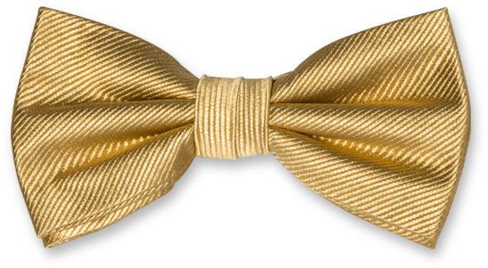 Gold Bow Tie - Fluga Guld (624x624), Png Download