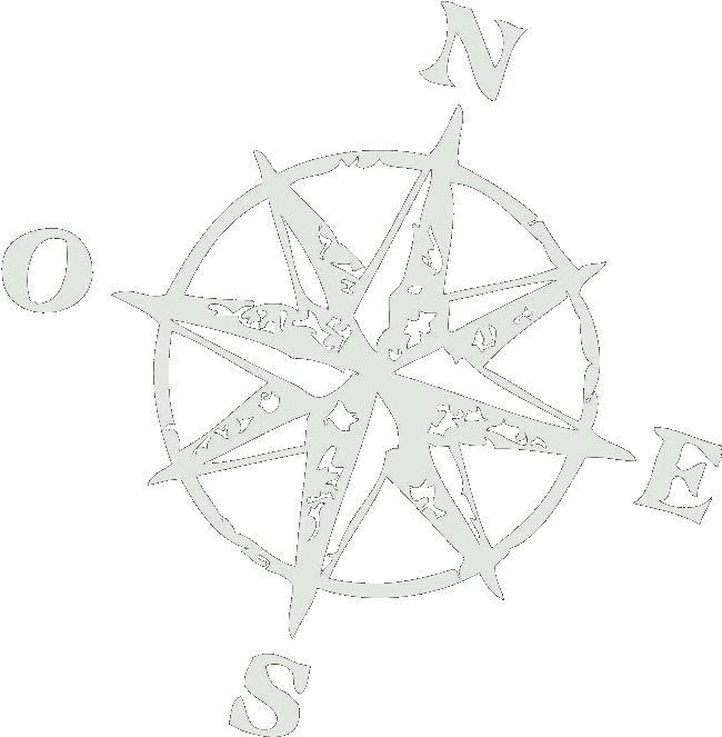 Rose Des Vents Negate - Emblem (701x701), Png Download