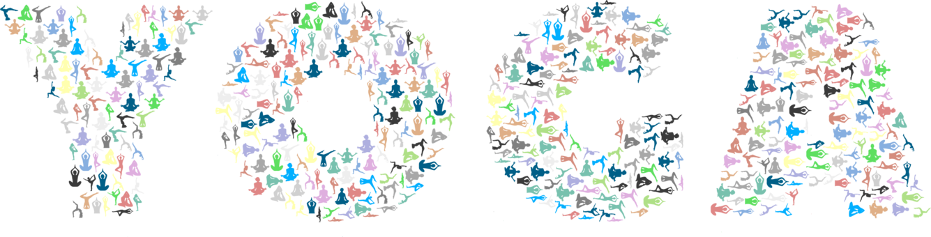Computer Icons Typography Yoga (1335x340), Png Download