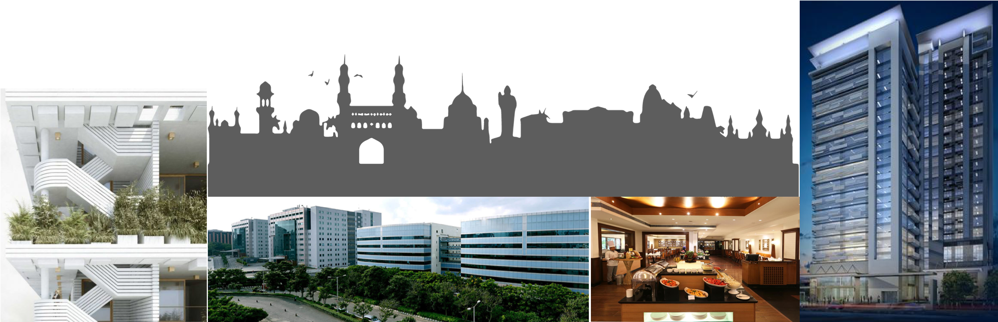 Real Estate Png - Commercial Building (1999x652), Png Download