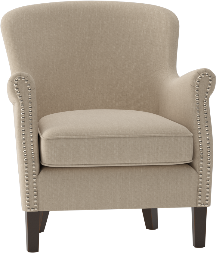 1 Of - Club Chair (1000x1000), Png Download