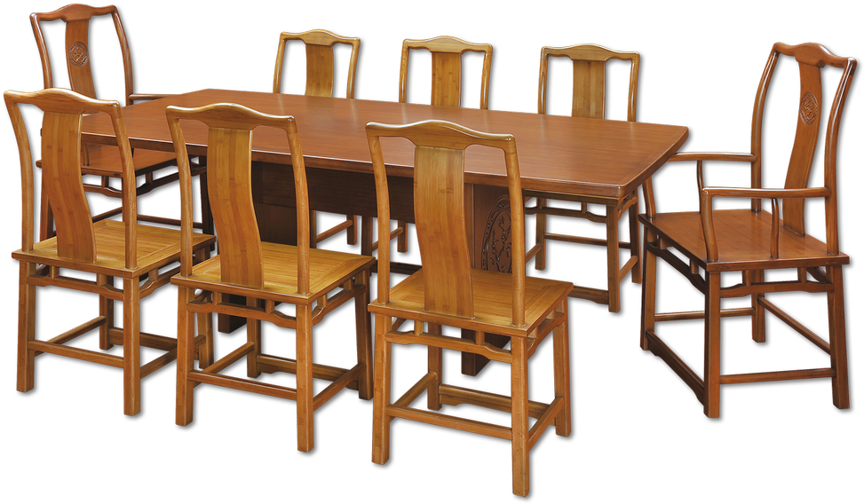 Chin Yung Bamboo & Wood Co - Chair (1000x655), Png Download