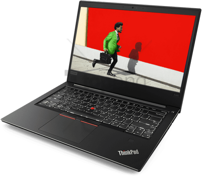 Laptop Lenovo Notebook Thinkpad E480 I5-8250u, 4 Gb - Thinkpad E480 (725x515), Png Download