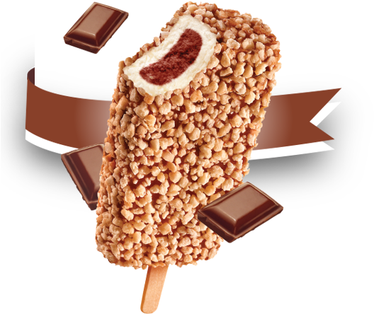 Ice Cream Chocolate Eclair (620x511), Png Download
