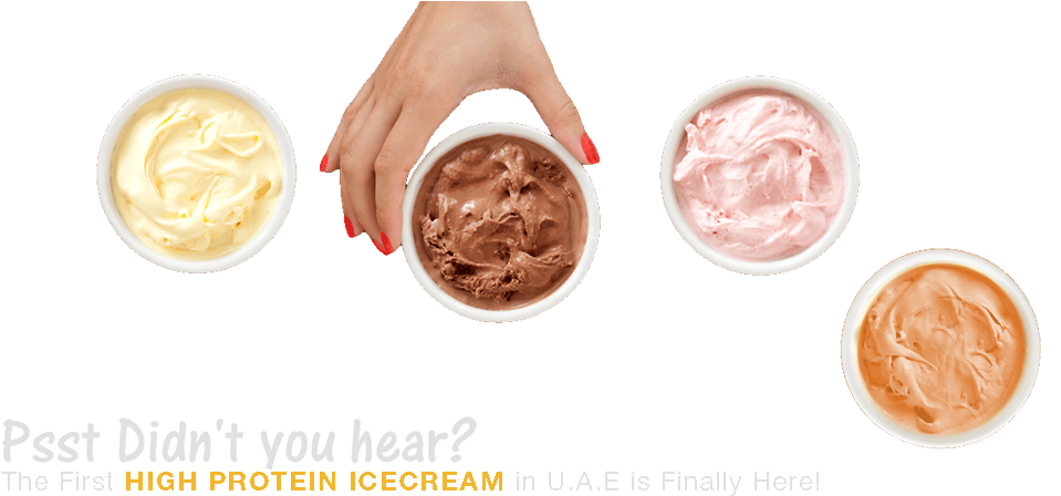 Our Ice Cream - Gelato (1250x453), Png Download