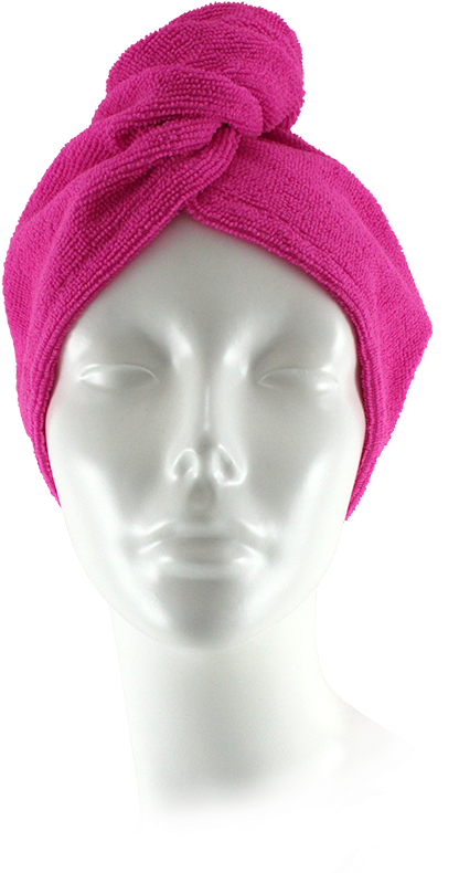 Spa Body Micro Fiber Fast Dry Hair Turban - Beanie (611x817), Png Download