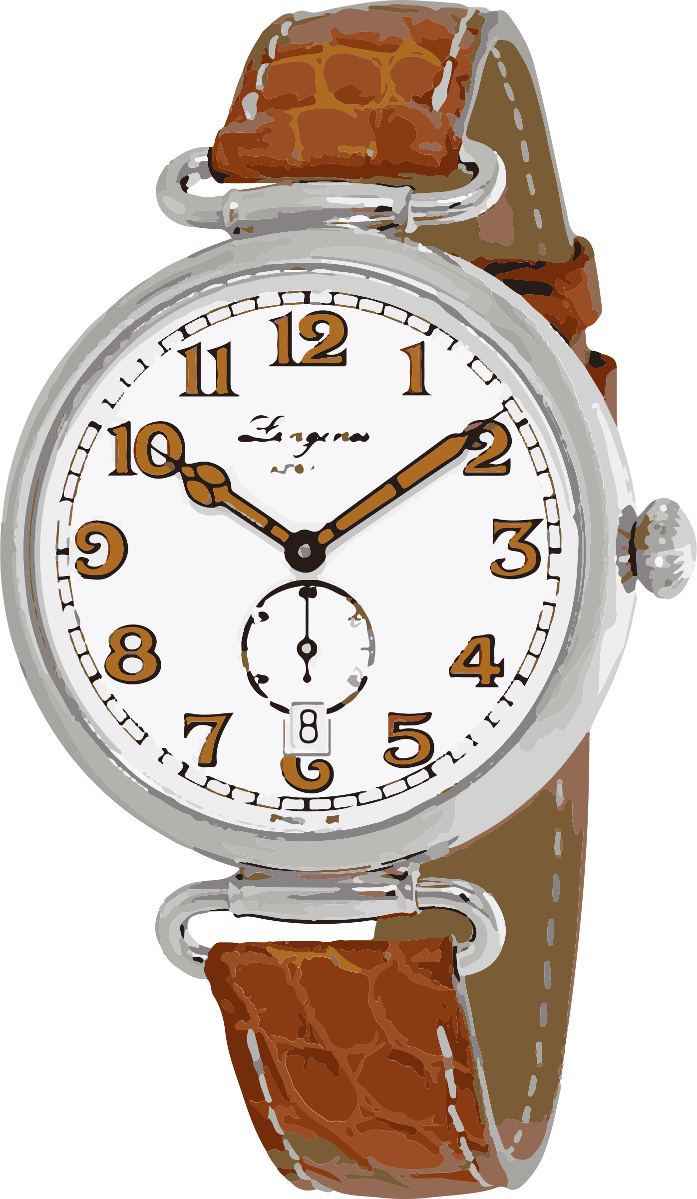 Big Image - Longines Heritage 1918 40mm (1396x2400), Png Download