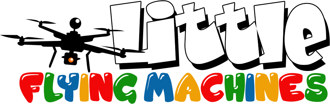 Little Flying Machines Logo (1081x343), Png Download