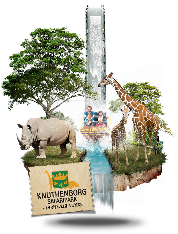Besøg Knuthenborg Safaripark I Nærheden Af Bonbon-land - Knuthenborg Safaripark (842x800), Png Download
