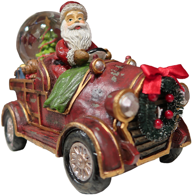 Santa Claus, Auto, Christmas, Nicholas, Gifts, Figure - Santa Claus (960x688), Png Download