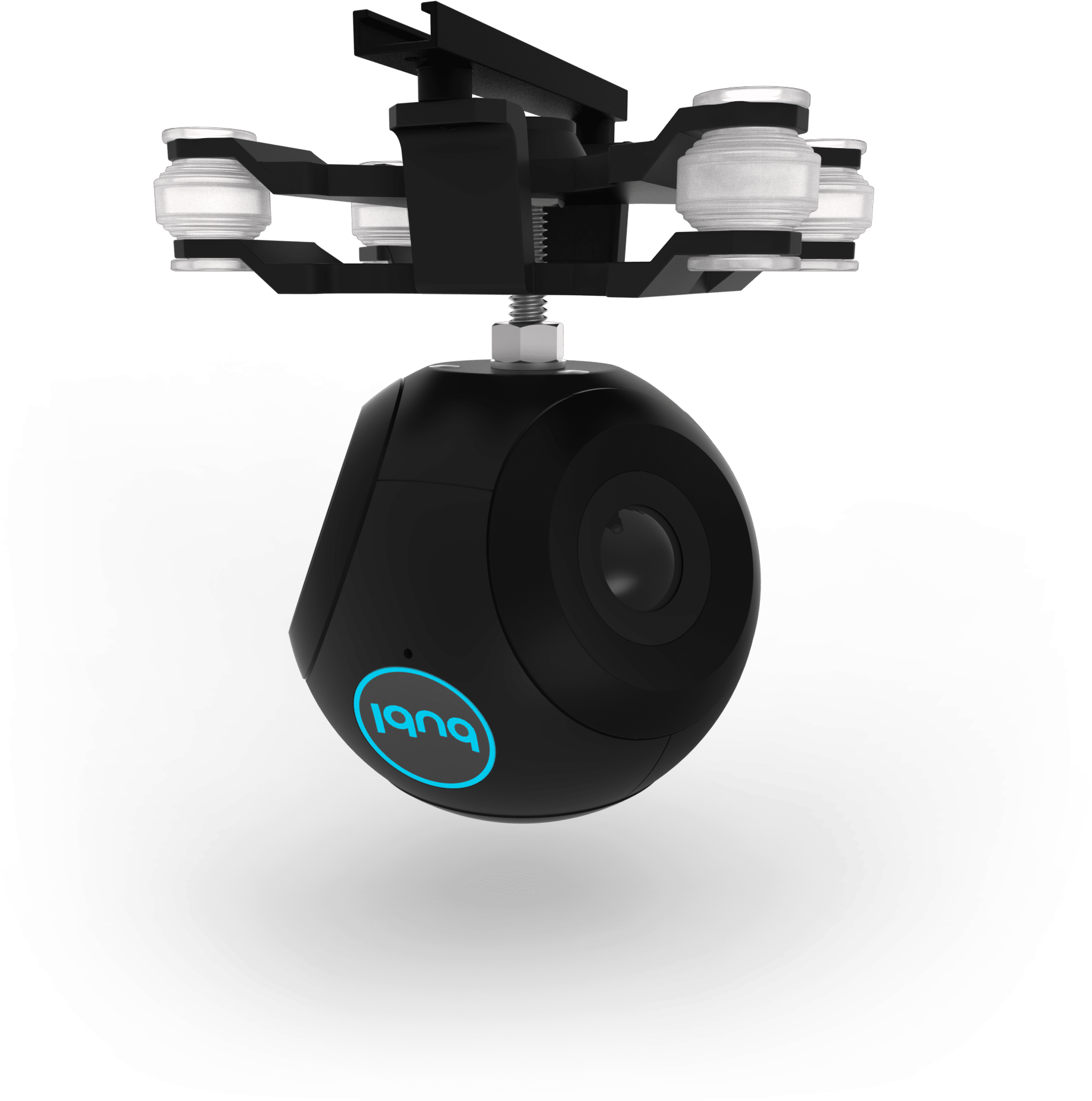 360 Cam Universal Mount Bublcam » Dreamqii - Video Camera (2048x2048), Png Download