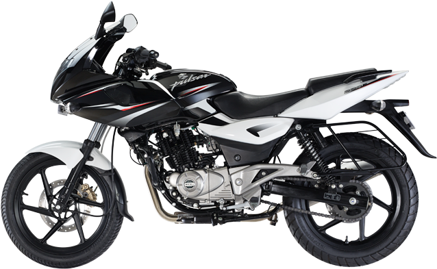 View Quotes - Pulsar 220f White Black (750x508), Png Download