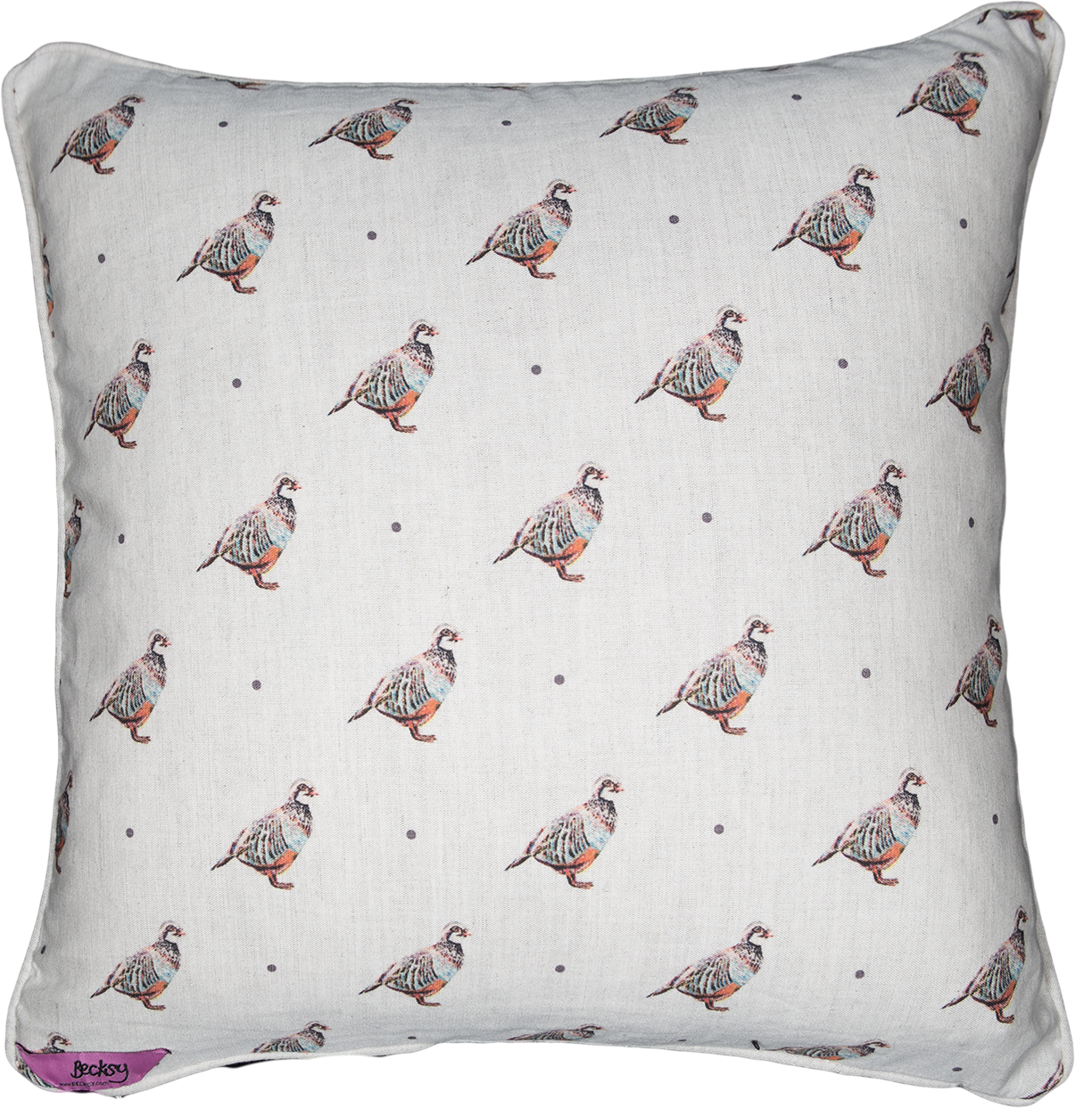 Partridge Cushions 'mr Mcalister' - Pheasant (1205x1242), Png Download