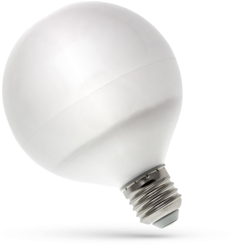 Led Bulb Glob E27 13w 1020lm Ww - Light (575x575), Png Download