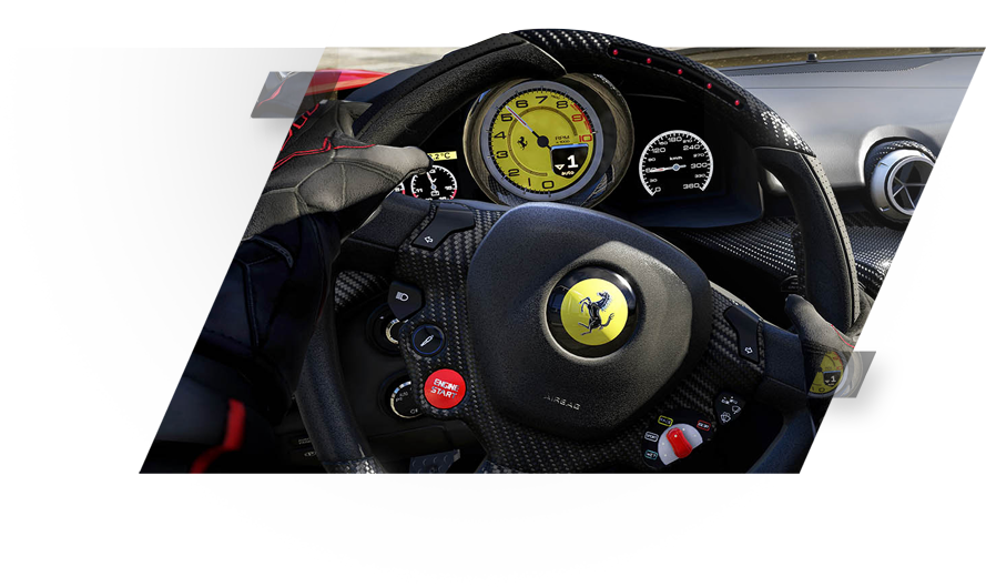 Ultimate Car Fantasy - Forza 6 Cockpit View (889x529), Png Download
