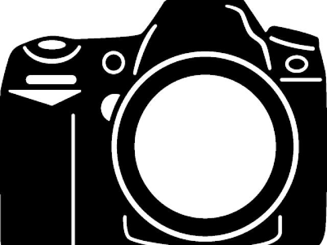 Dslr Clipart Camera Design - Sticker Photography (640x480), Png Download