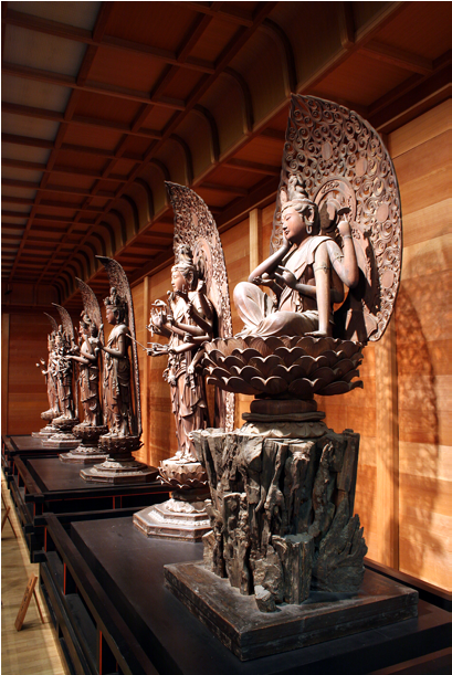 Six Kannon Inside Treasure House At Daihoonji, Kyoto - Dining Room (960x610), Png Download