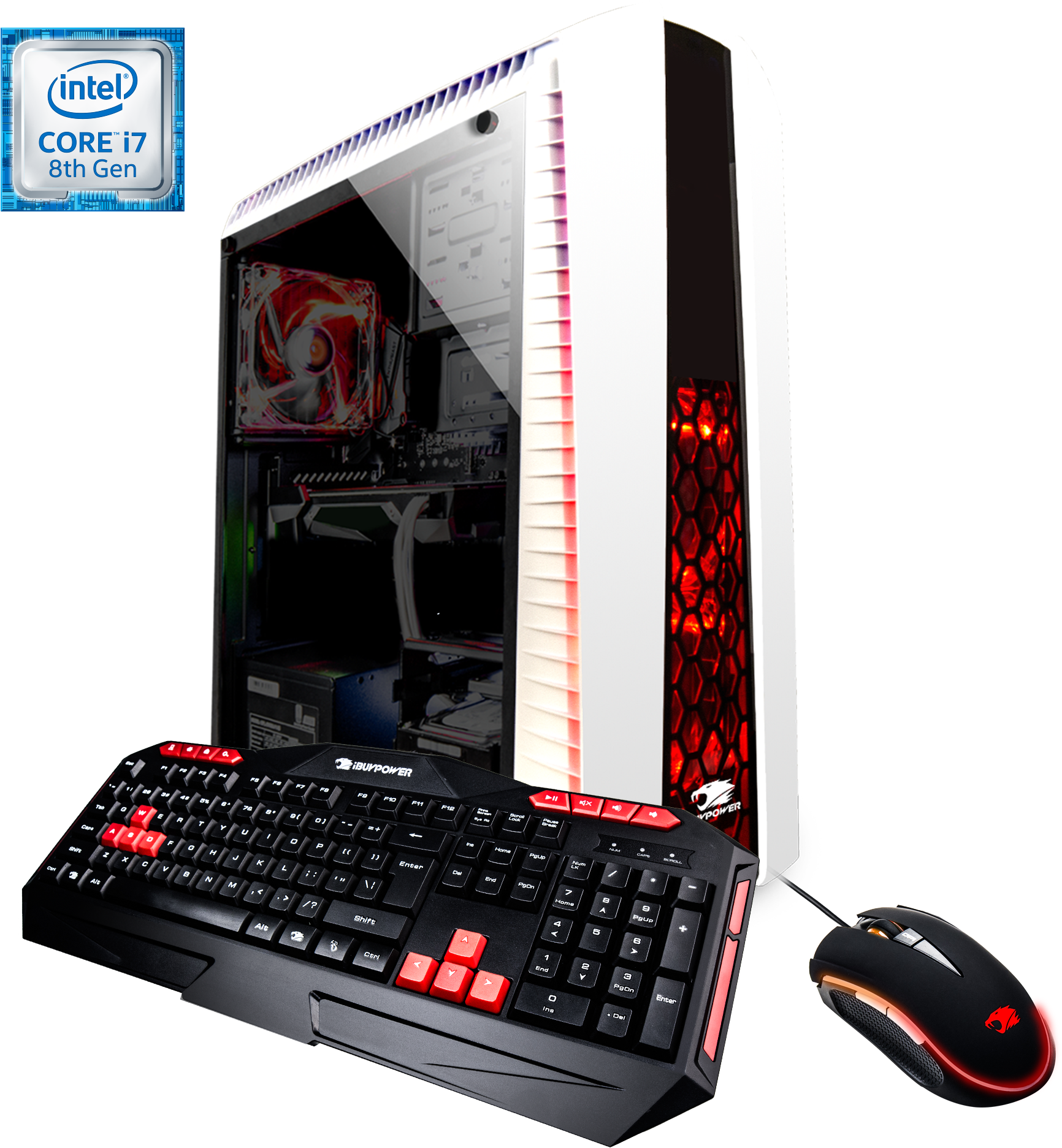 Gaming Desktop Pc - Ibuypower Wa563gt2 Gaming Desktop Pc (2000x2000), Png Download