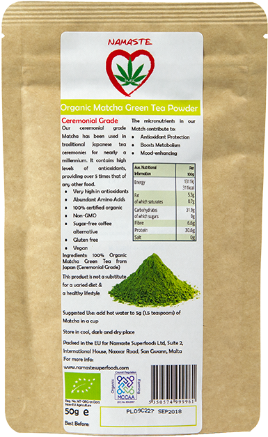 Matcha Green Tea Powder - Laver (600x630), Png Download