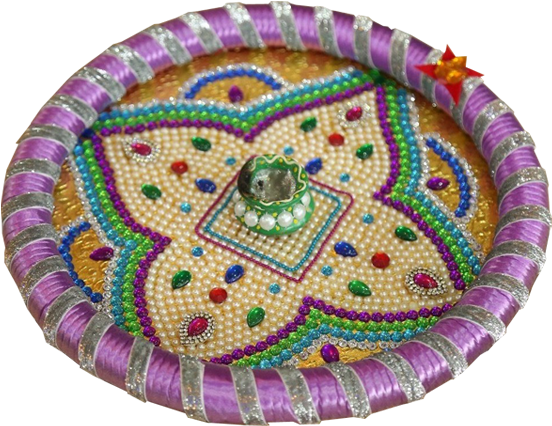 Aarthi Plates Chennai Wedding Aarthi Plates Decoration - Aarthi Plates Decoration For Wedding (564x564), Png Download