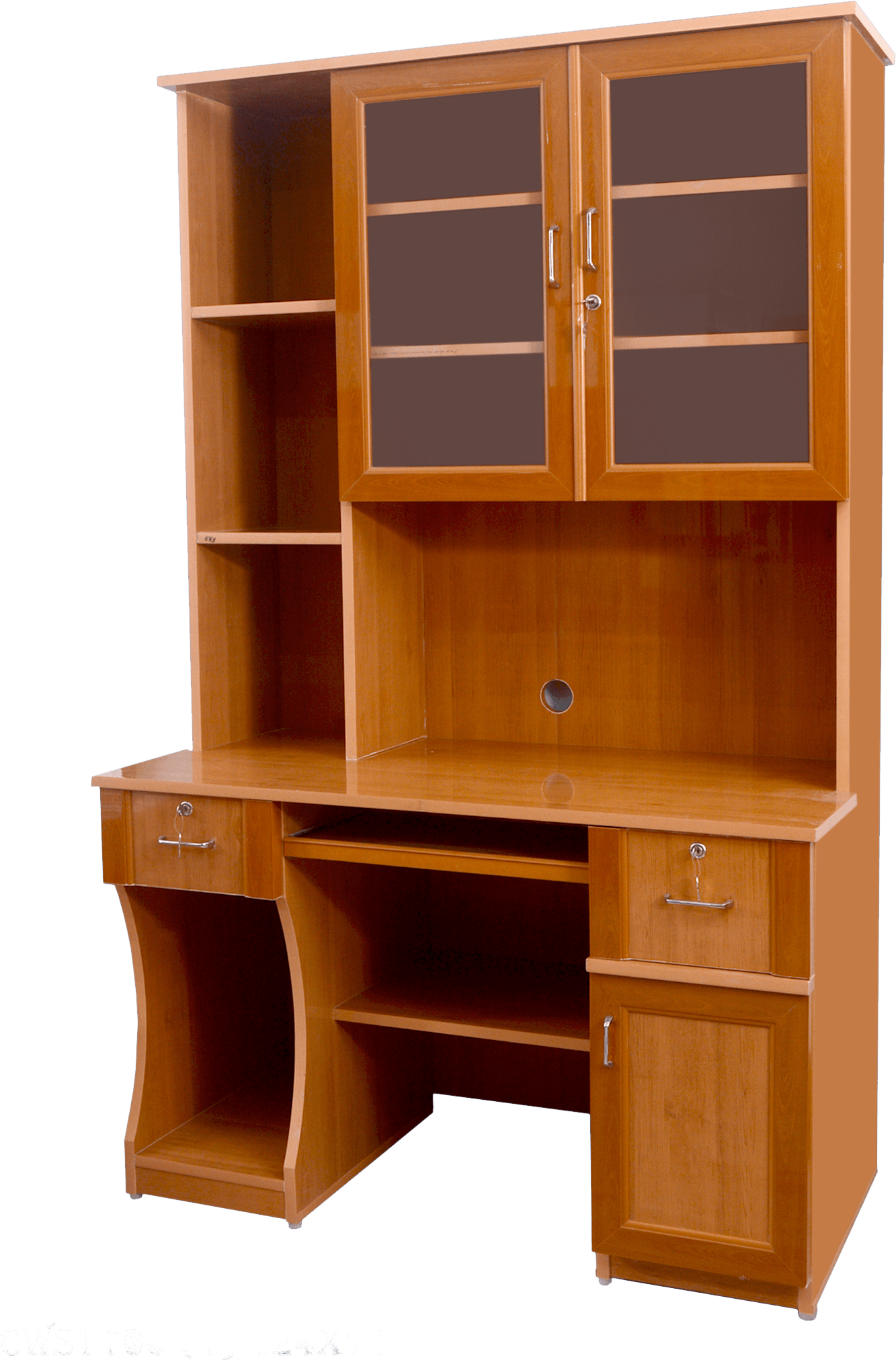 Computer Table Smart Pvc Furniture - Computer Desk (1500x2100), Png Download