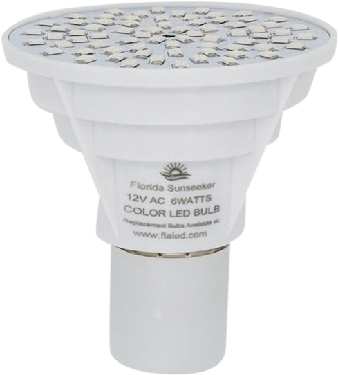 Pool Baron® Color Led Spa Light Bulb 1900 Lumens 12v - Compact Fluorescent Lamp (593x593), Png Download