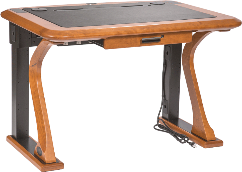 The 45" X 32" Artistic Computer Desk - Desk (850x714), Png Download