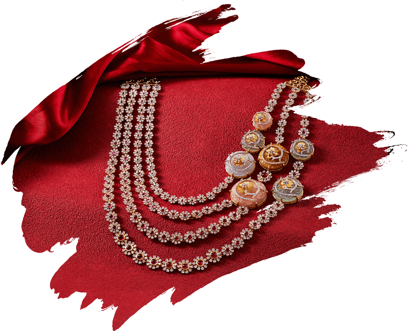 Echoes Style - Necklace (1334x1073), Png Download