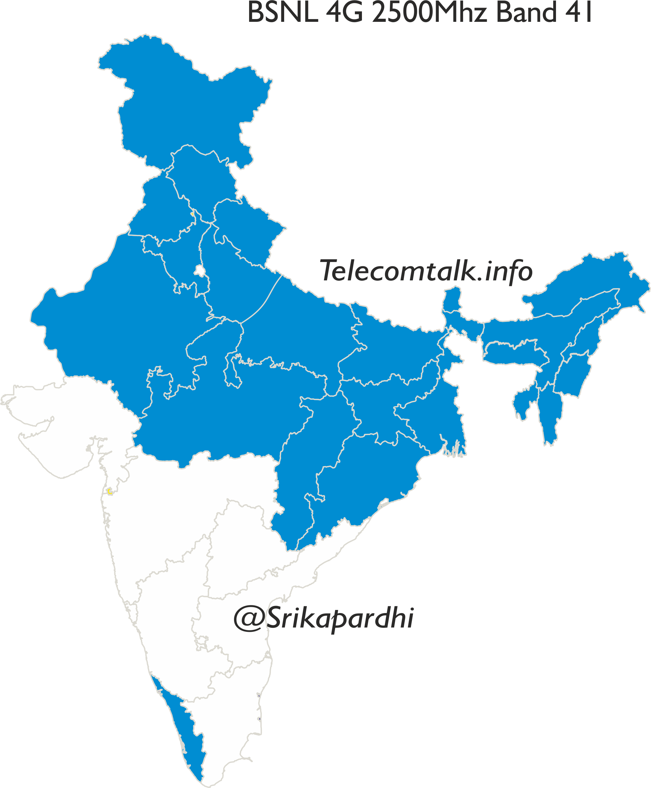 Bsnl4g Map - Nagpur Location In India Map (2117x2563), Png Download