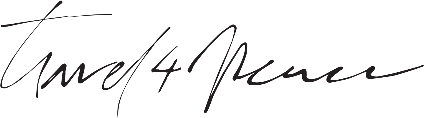 Travel 4 Peace - Calligraphy (1500x541), Png Download