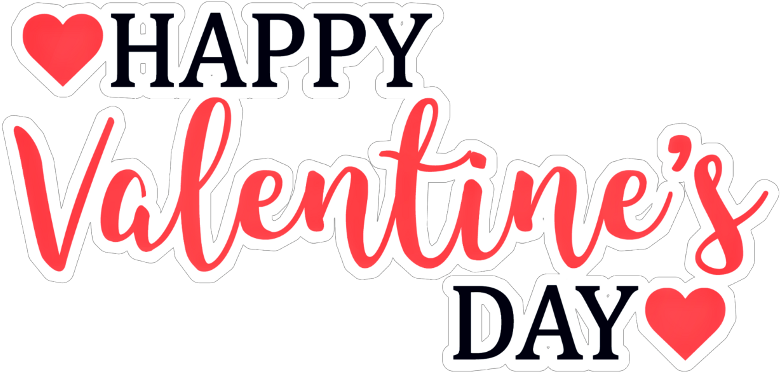 Happy Valentines Day Ho (784x480), Png Download