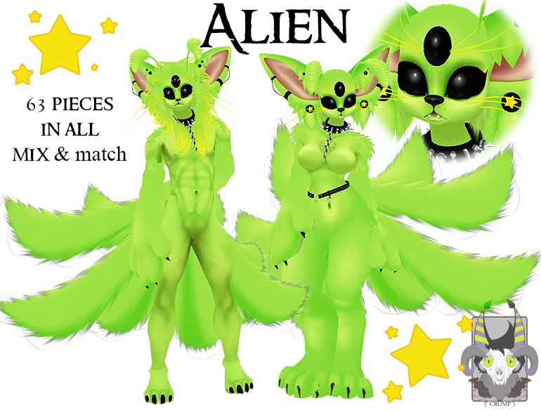 - Imvu - Alien - Cartoon (770x584), Png Download
