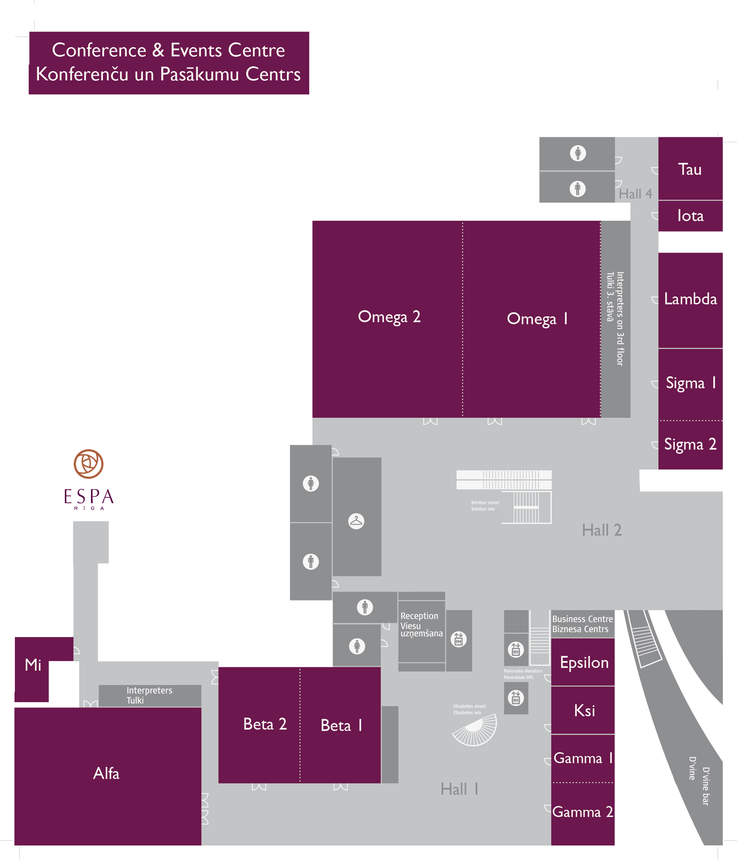 Radisson Blu Hotel Latvija Conference Room Omega 1 (2480x3508), Png Download