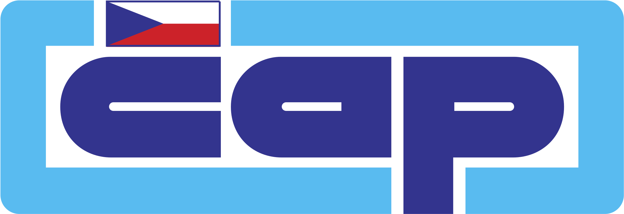 Cap Logo Png Transparent - Electric Blue (2400x2400), Png Download